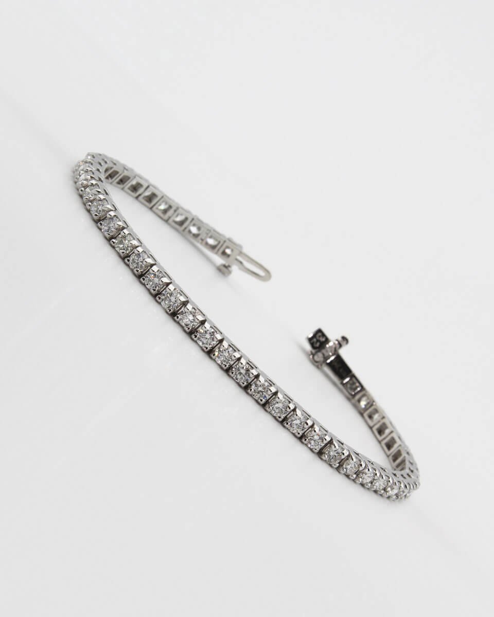 Dual Heart Black Onyx Crystal Open Cuff Bracelet - Image 2